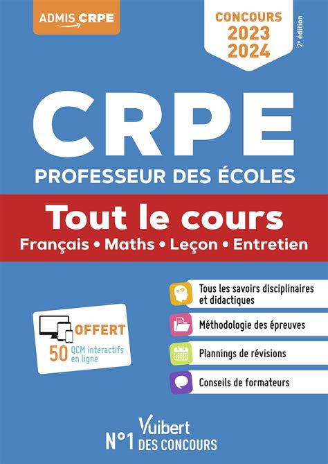 Quel Livre Pour Préparer Le Crpe 2022 Objectif CRPE 2022 - Maths - épreuve écrite d'admissibilité | hachette.fr